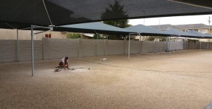 Exposed Aggregate - Kalahari sand